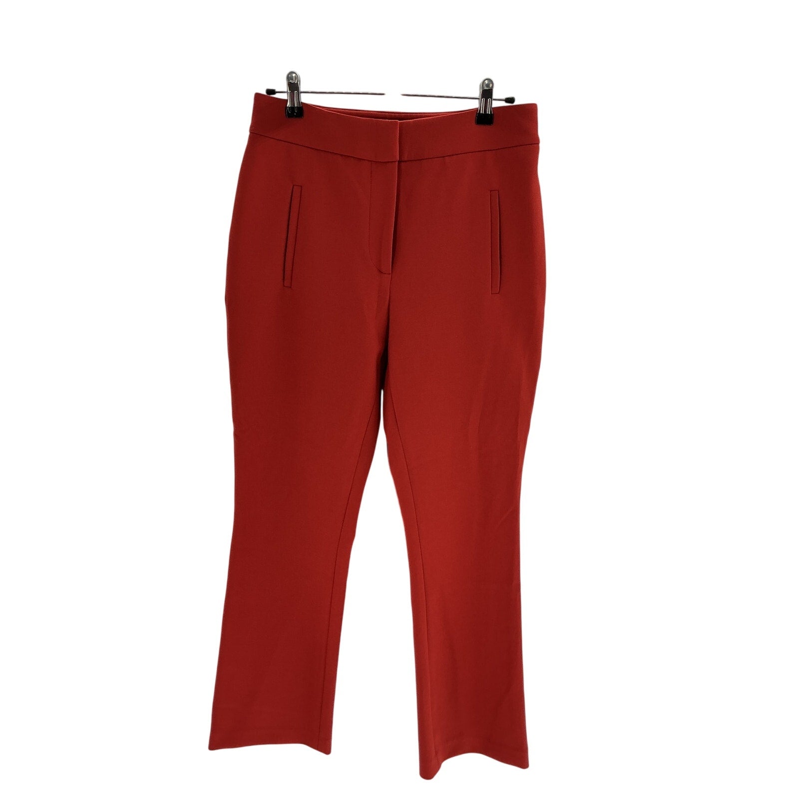 Veronica Beard 'Arte' Red Polyester Pant Size 6