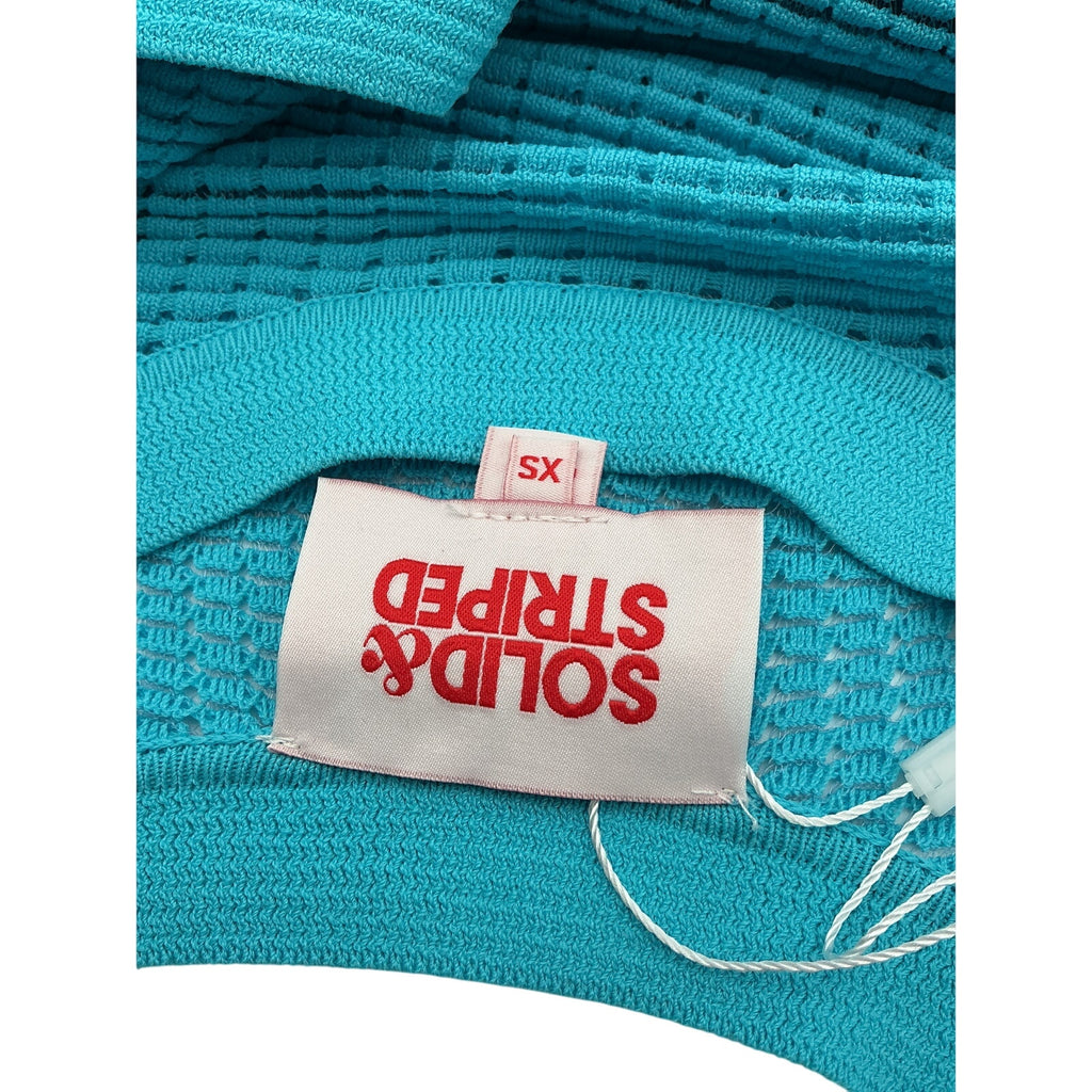 Solid & Striped 'Carson' Blue Viscose Dress Size XS