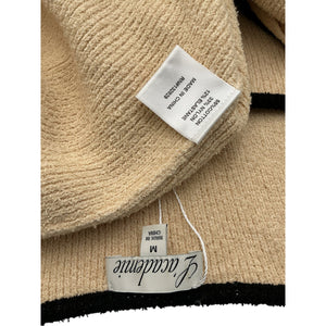 L'Academie Knit Beige Havilah Midi Dress Size M