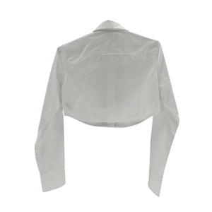 Frame Crisp White Saturday Button Up Size XS Cotton Blend Shirt