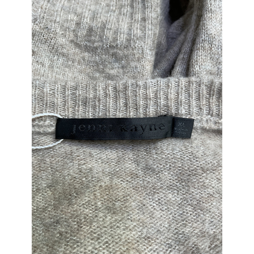 Jenni Kayne 'Finley' Beige Wool Cardigan Size XL