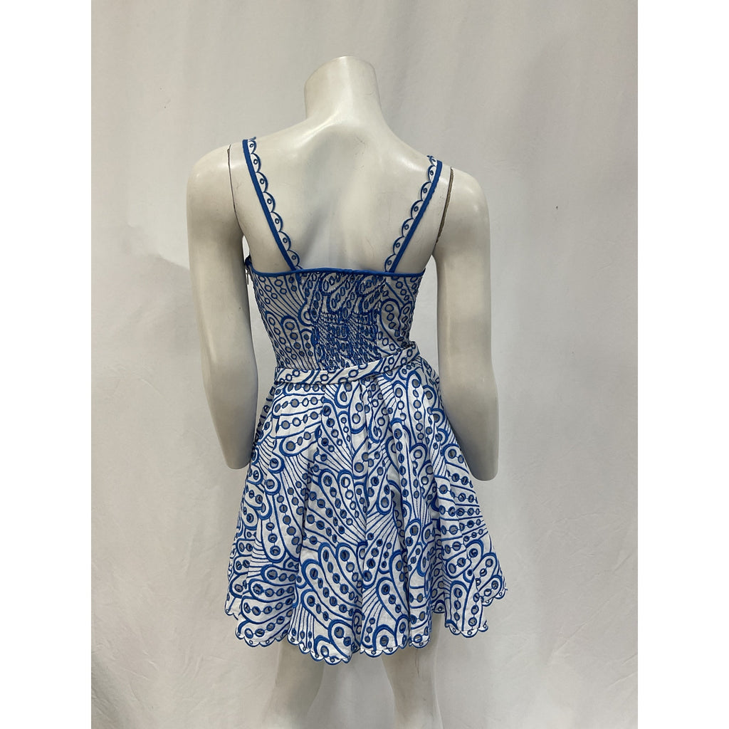 Charo Ruiz 'Nina' Blue Mini Dress Size XS