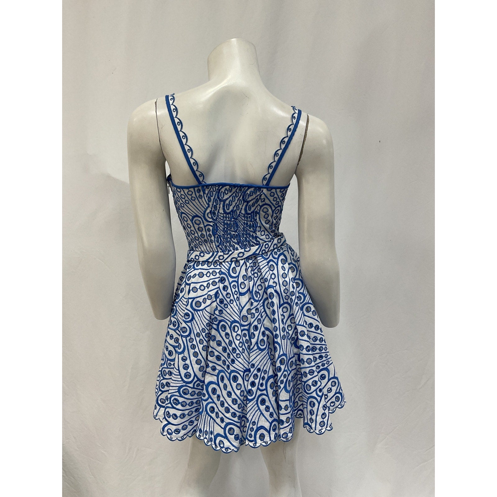 Charo Ruiz 'Nina' Blue Mini Dress Size XS