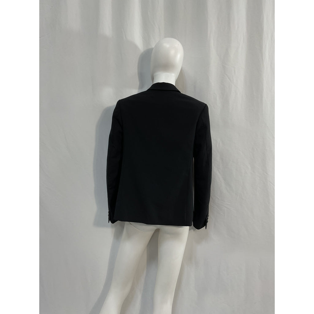 Comme Des Gar�ons Black Wool Blazer Size XS