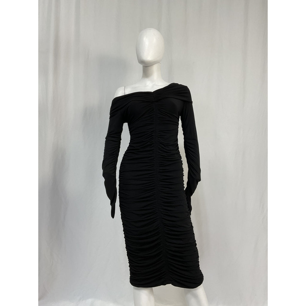 A.L.C. 'Marie' Black Viscose Dress Size S - NWT