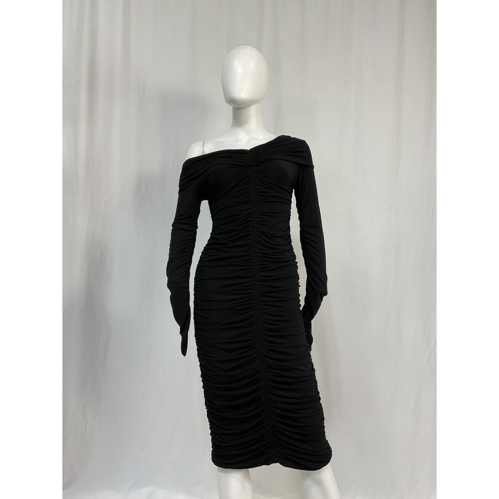 A.L.C. 'Marie' Black Viscose Dress Size S - NWT