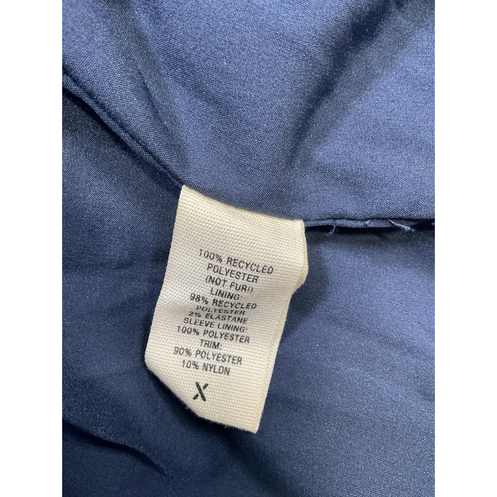 Alex Mill Sherpa Navy Polyester Work Jacket Size XS