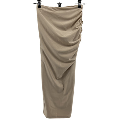 Ser.o.ya Ruched Gold Muriel Skirt Size XS
