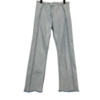 Siedrés Embellished Light Denim Giny Denim Jeans Size 34