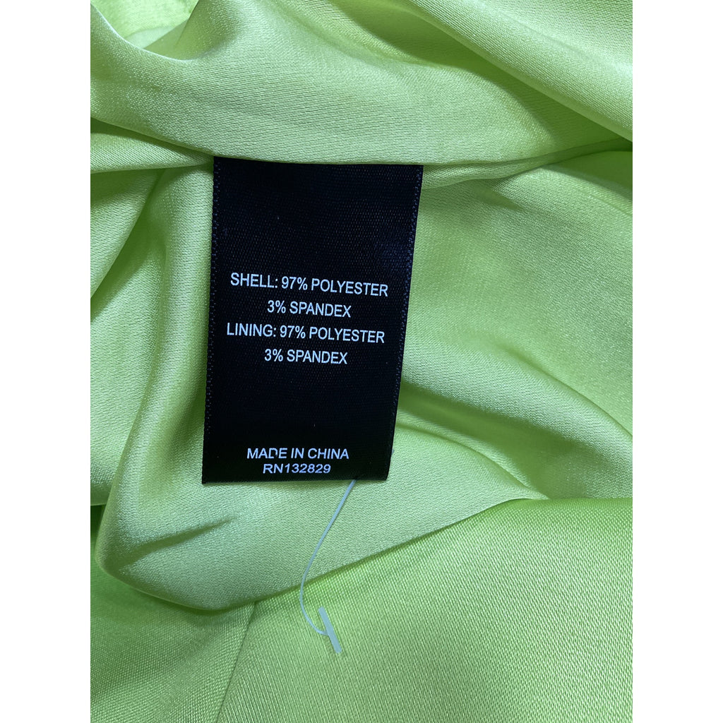 Michael Costello X Revolve 'Marissa' Green Polyester Skirt Size L