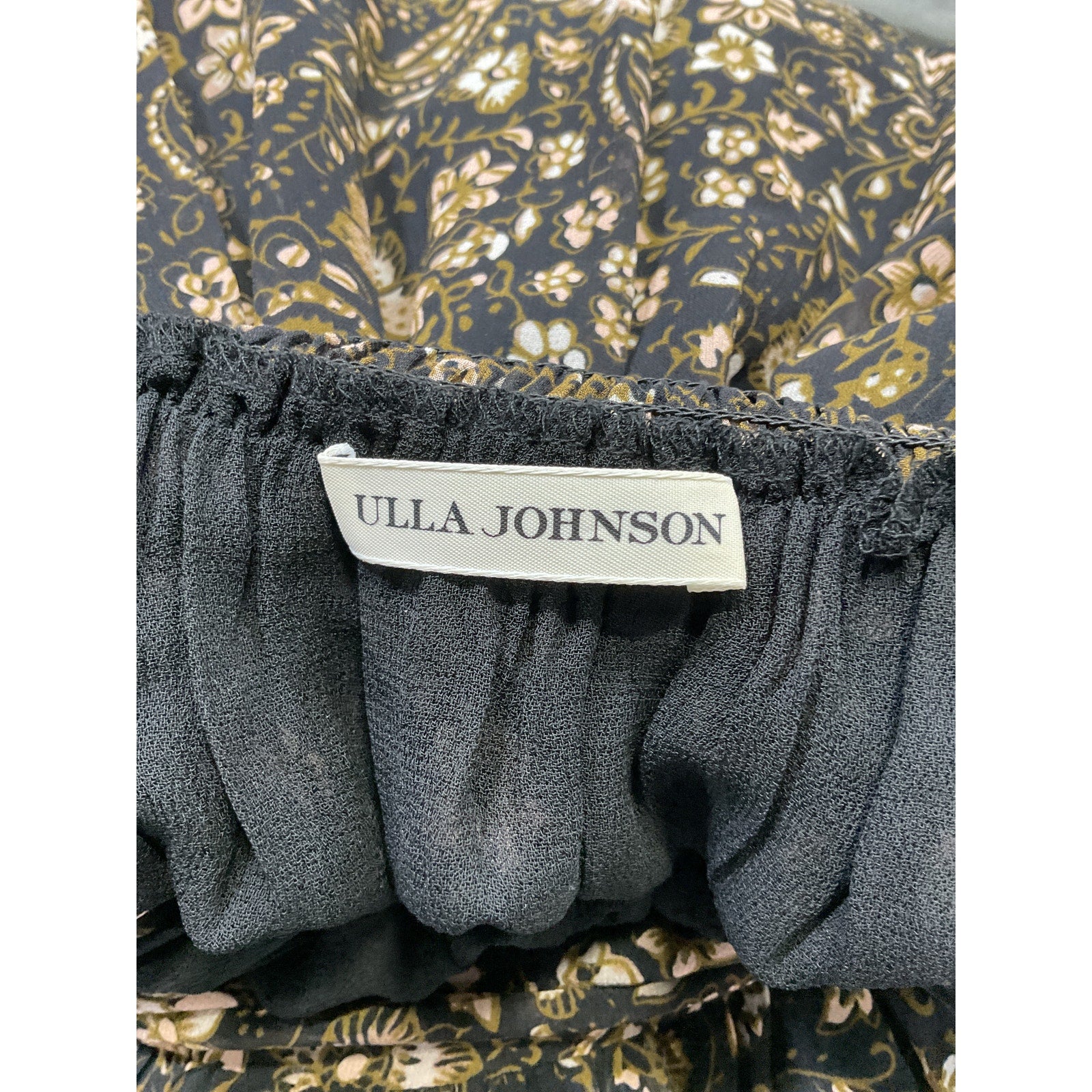 Ulla Johnson 'Silk' Brown Mini Dress Size 4