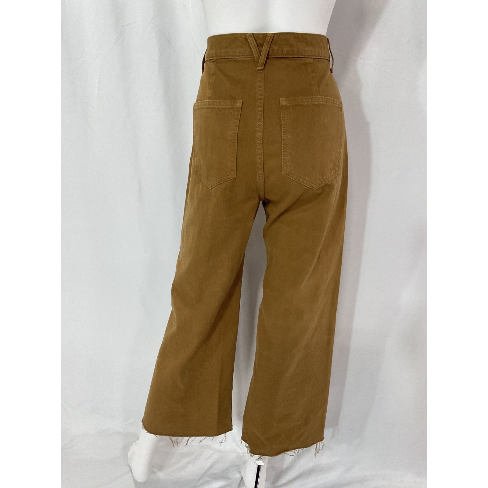 Veronica Beard 'Grant' Brown Wide Leg Pants Size 27