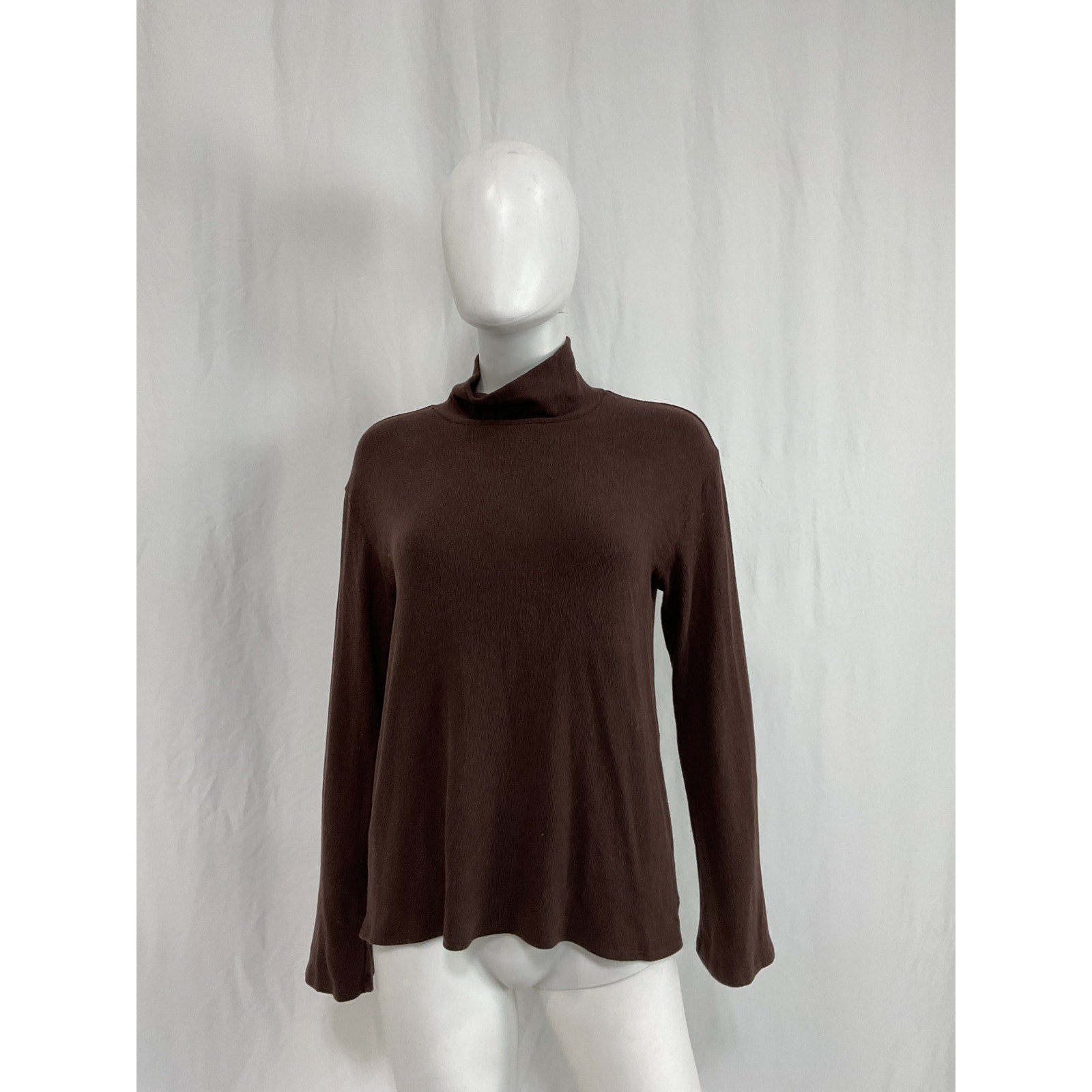 Reformation 'Anya' Brown Tencel Lyocell Knit Top Size S