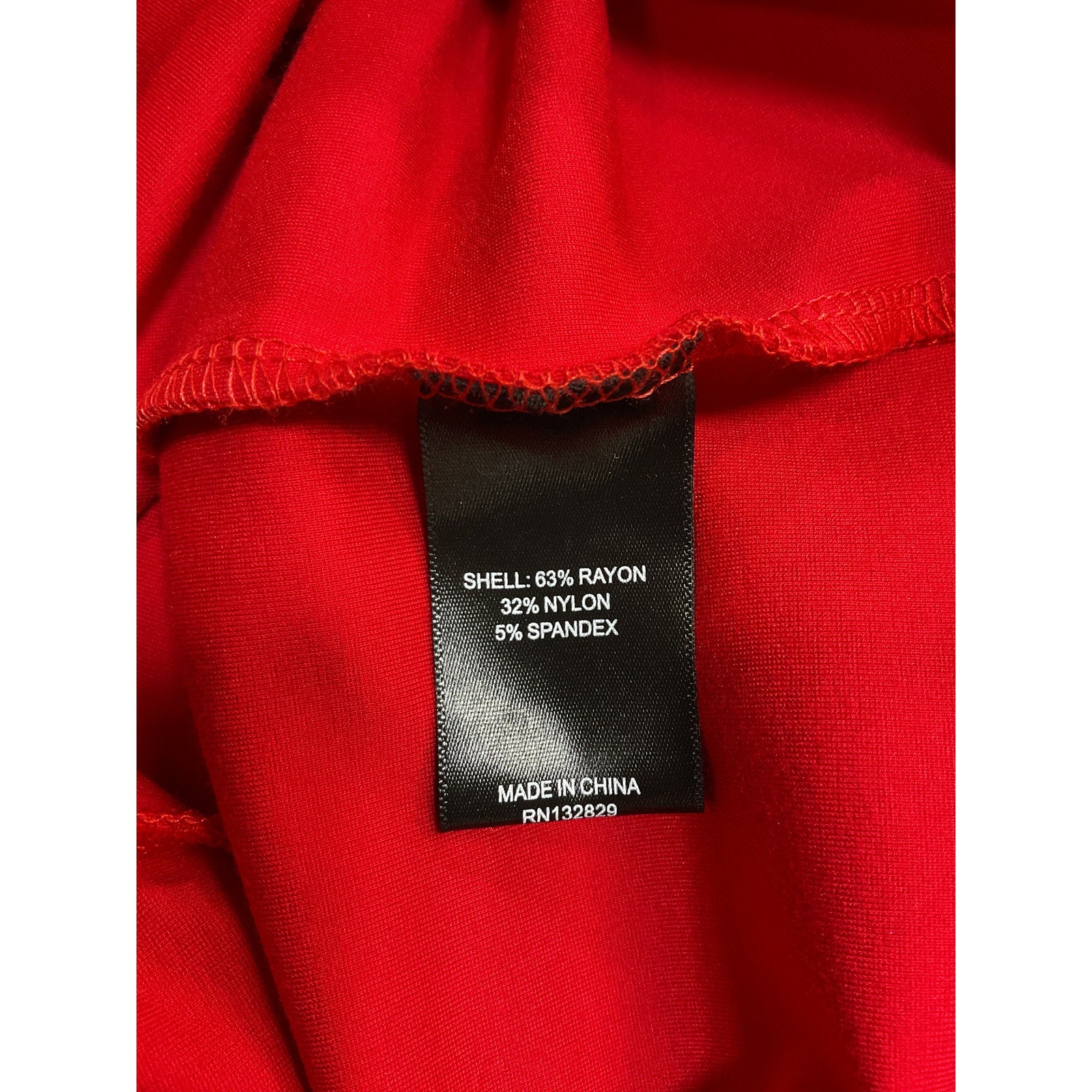 Michael Costello 'Mr. Gibson' Red Viscose Mini Dress Size S