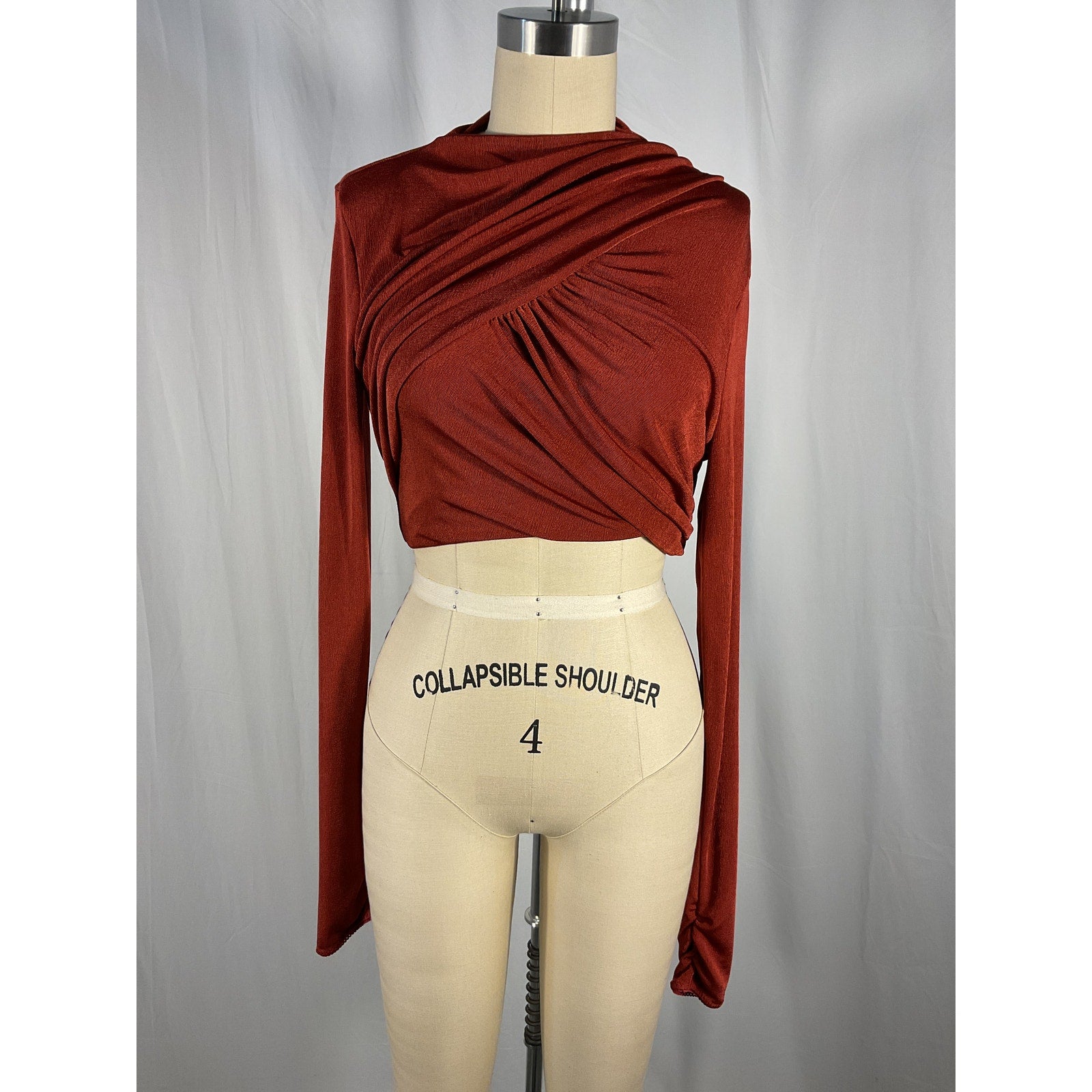 Anna October 'Novel' Red Top Size M