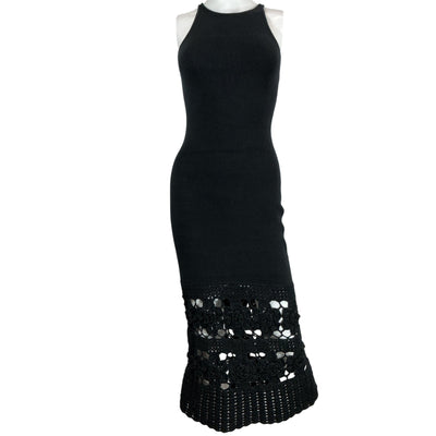 Tularosa Crochet Black Finley Dress Size M