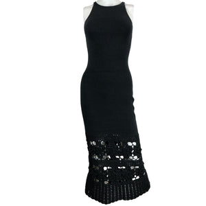 Tularosa Crochet Black Finley Dress Size M