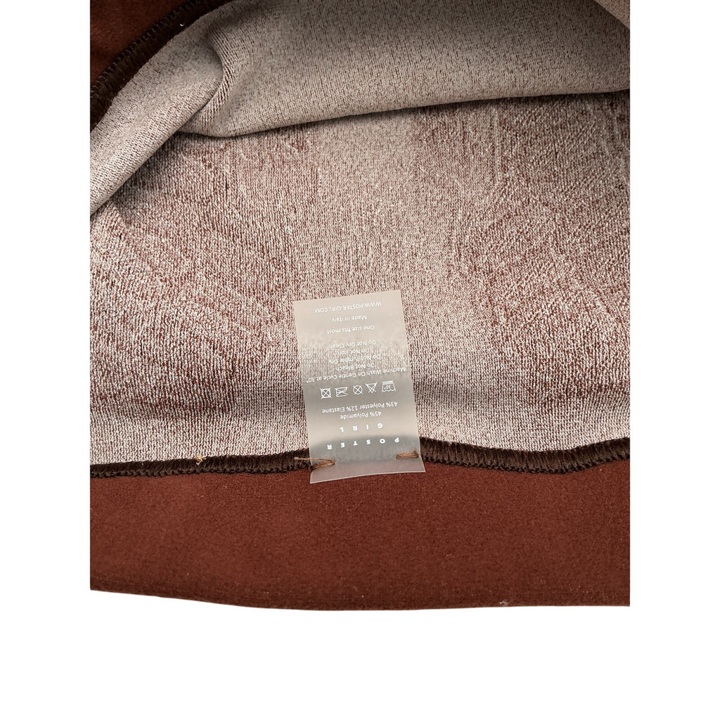 Poster Girl 'Raven' Brown Polyamide Short Size OS