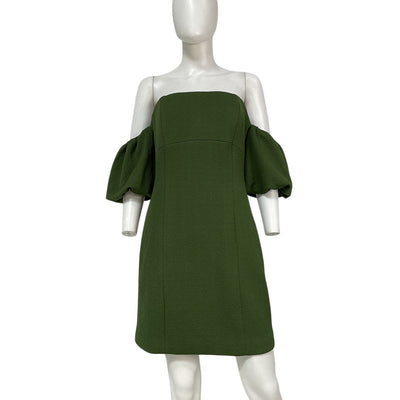 Elliatt Textured Green Gloriosa Dress Size M NWT