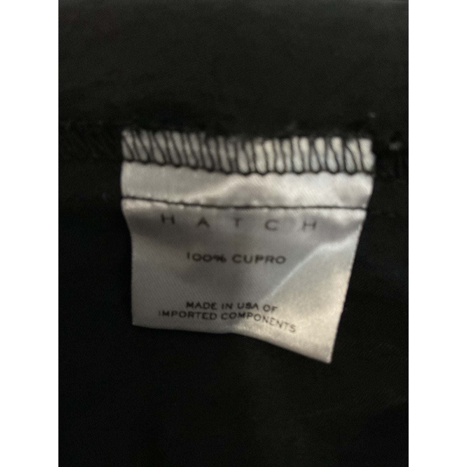 Hatch 'The James' Black Short Sleeve Crew Neck Midi Dress Size 1