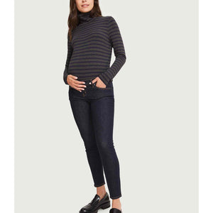 Hatch 'The Slim' Maternity Blue Denim Jean Size 27