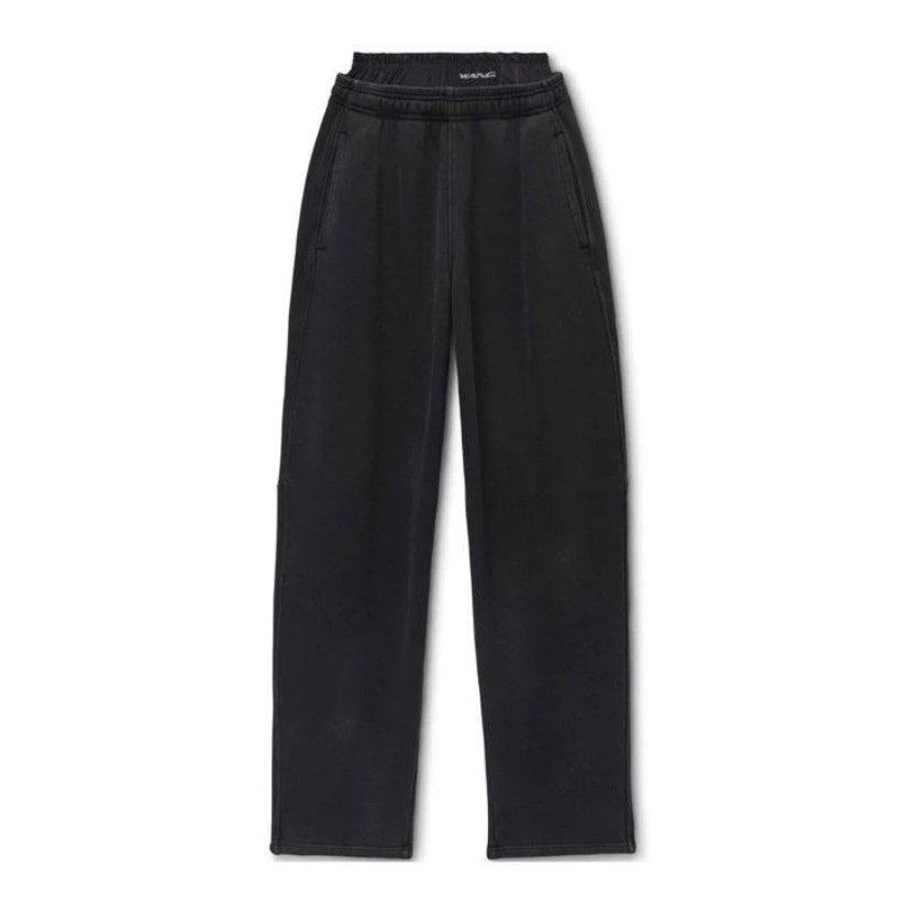 Alexander Wang Layered Waistband Sweatpants Size XL