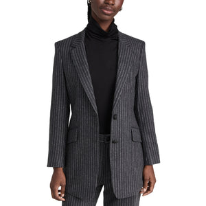 Rag And Bone Pinstriped Grey Charles Blazer Size 00