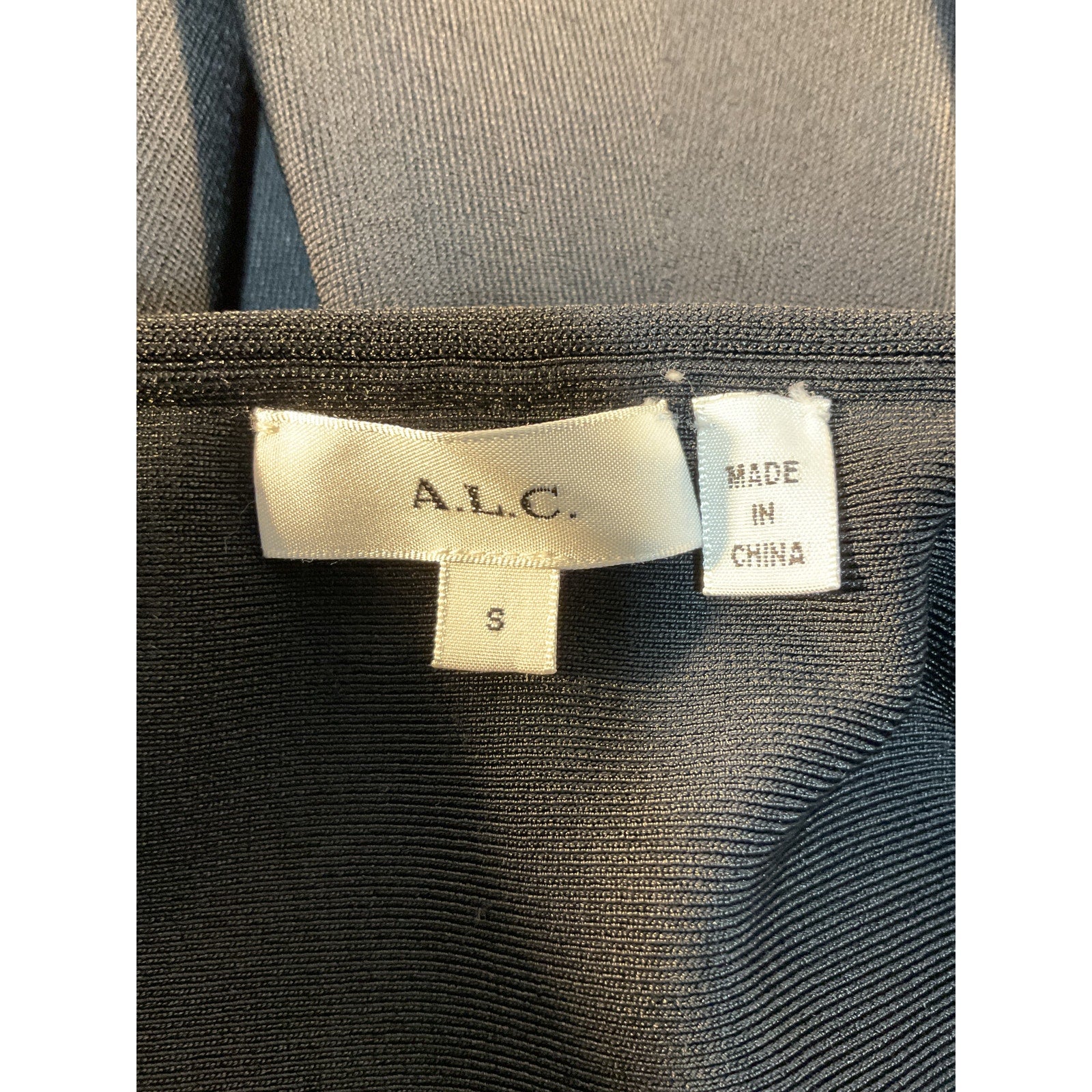 A.L.C. 'Eliza' Black Top Size S
