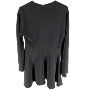 La Ligne Classic Black Adele Dress Size 6