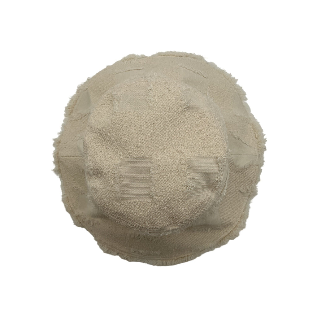 Cult Gaia 'Maddie' Beige Cotton Hat Size OS