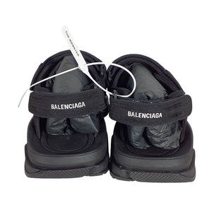Balenciaga Sleek Black Tourist Sandal Size IT 46/ US 11 NWT