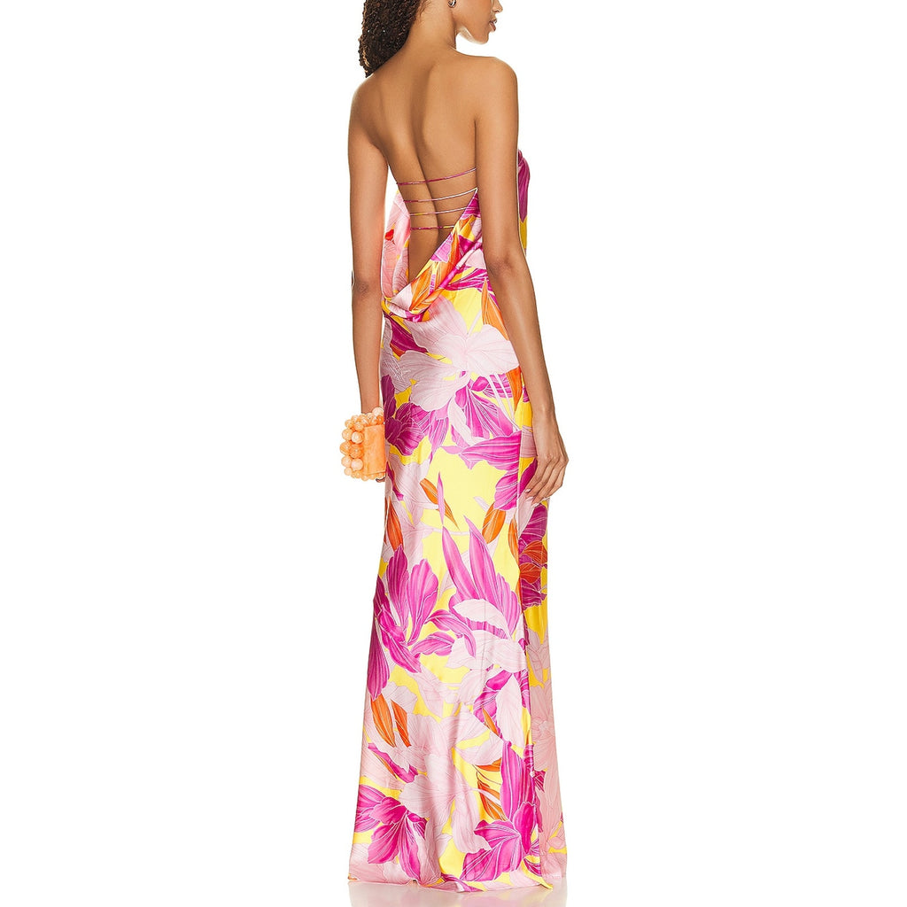 Retrofete 'Keaton' Pink Silk Dress Size XS