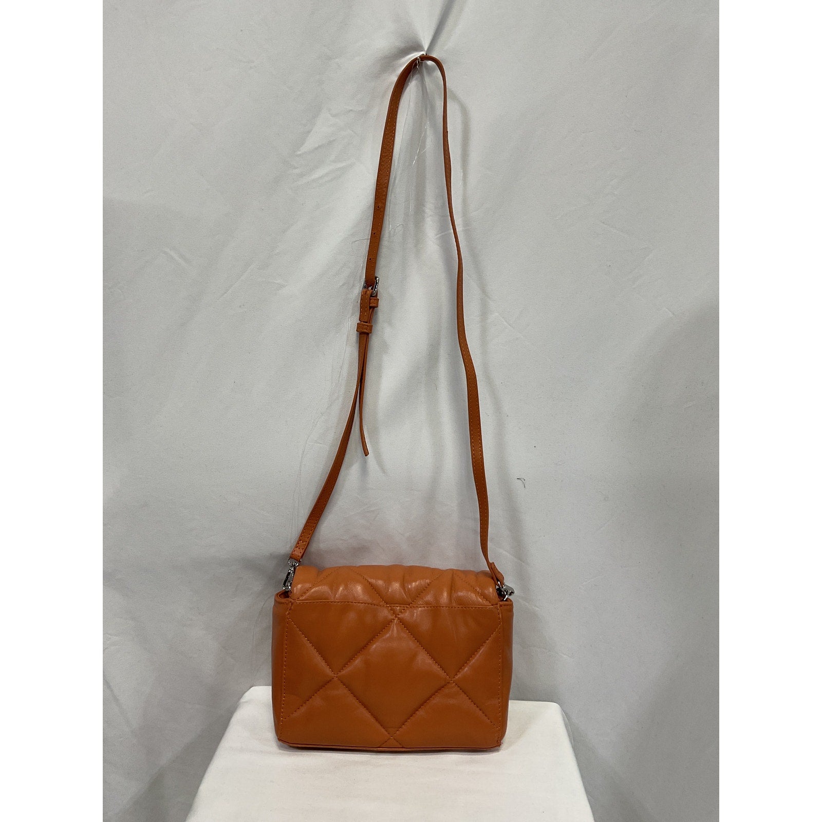 Stand Studio 'Brynn' Brown Quilted Leather Shoulder Bag