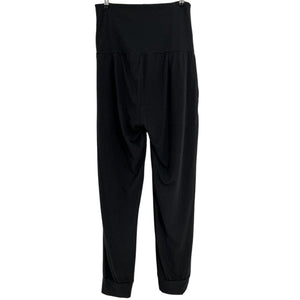 Hatch Relaxed Black Over Under Easy Pants Size S