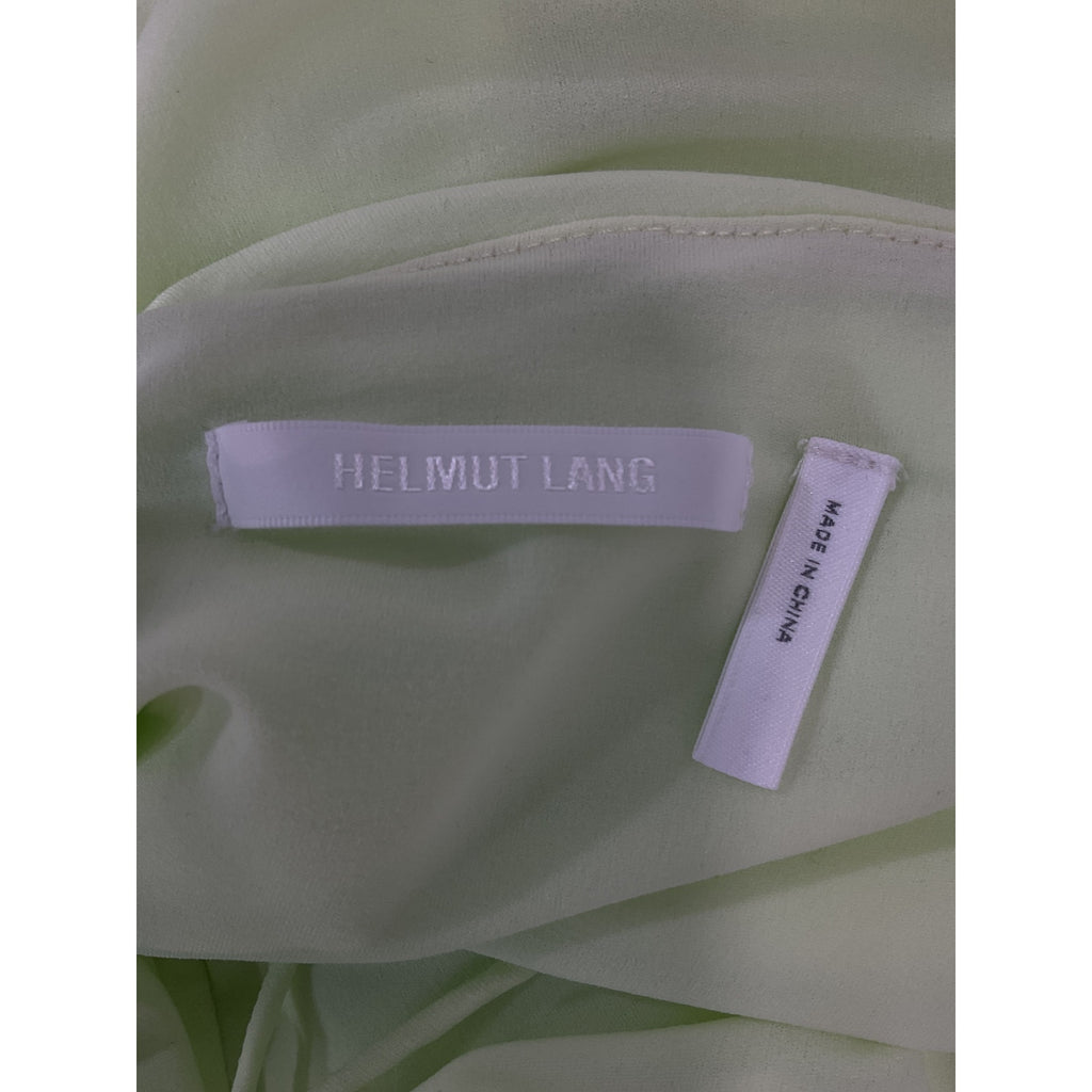 Helmut Lang 'Twist' Yellow Tube Size S