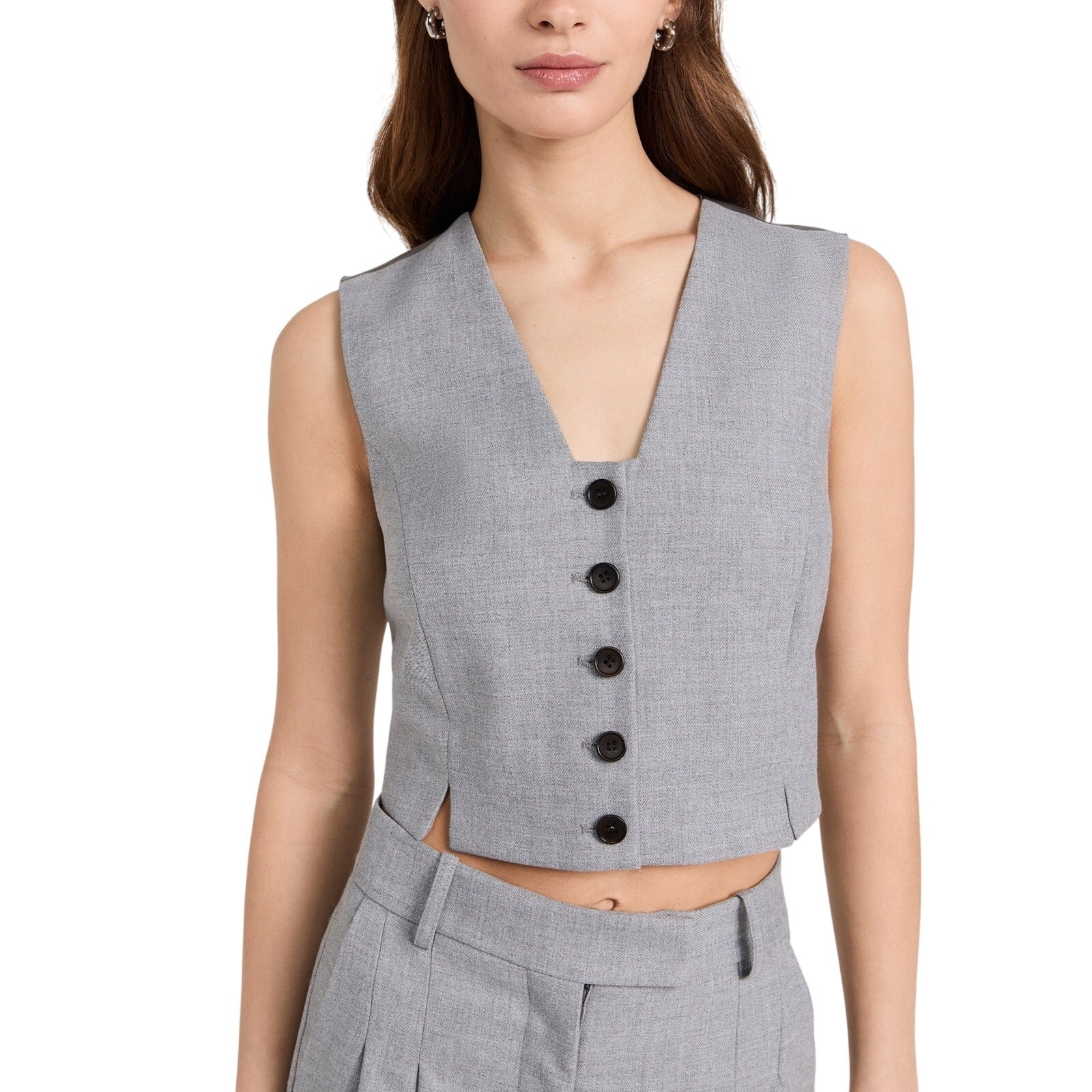 By Malene Birger 'Bettas' Grey Viscose Vest Size 34