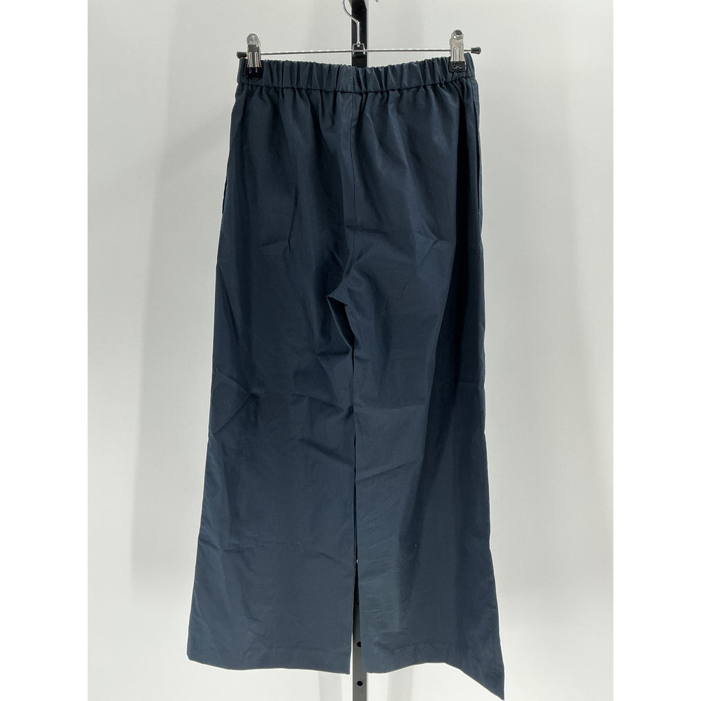 Aspesi Wide-Leg Navy Trousers Size 36