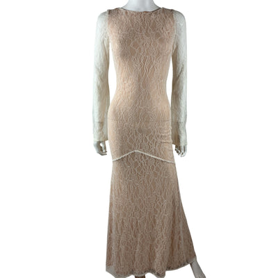 Stone Cold Fox Lace Cream Luna Gown Size XS