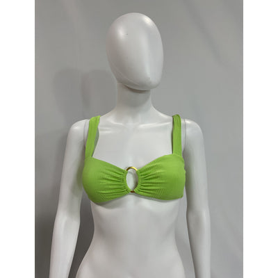 L*Space 'Willow' Green Top Size M
