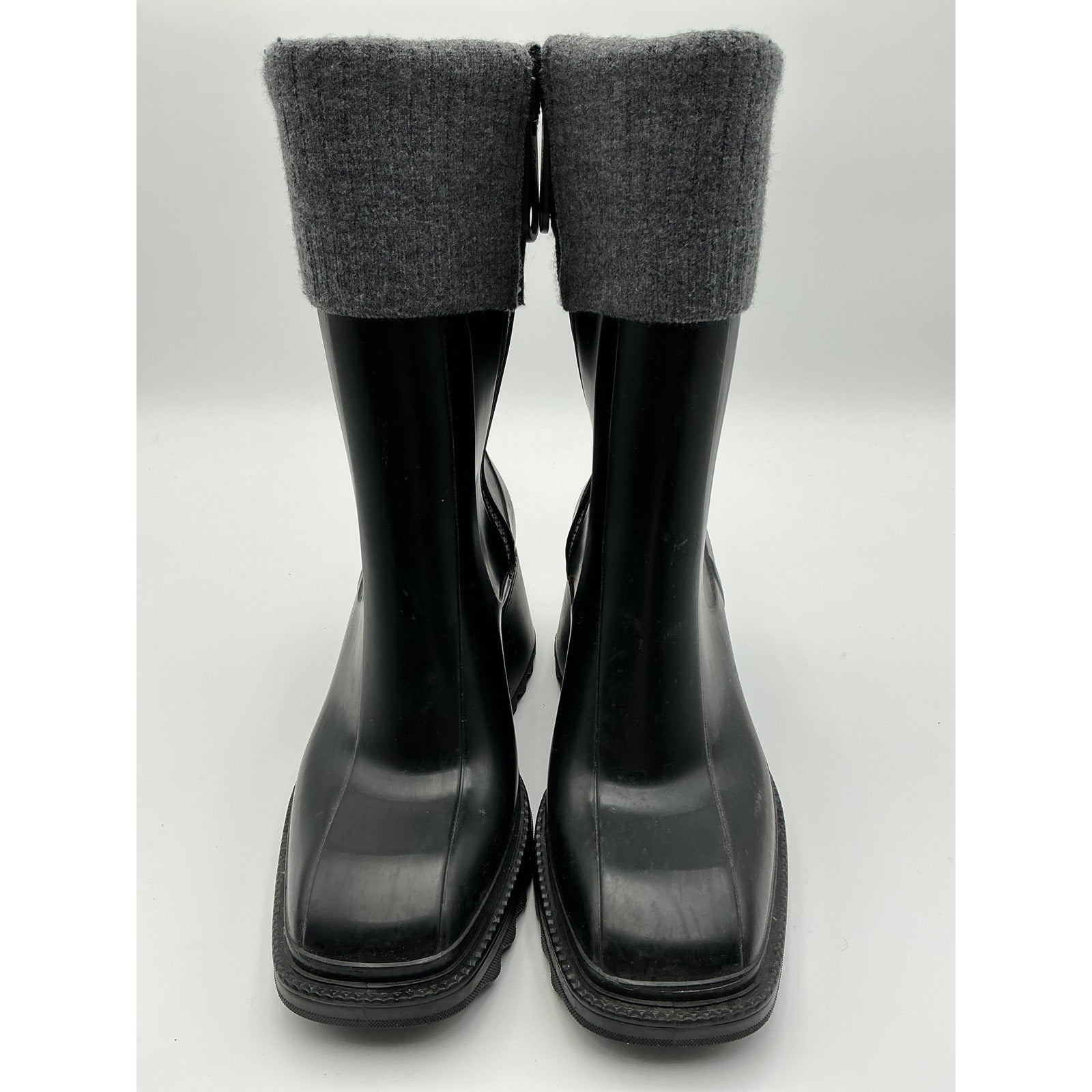 Chlo� 'Betty' Black 50Mm Rain Boots Size OS