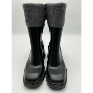 Chloé 'Betty' Black 50Mm Rain Boots Size OS