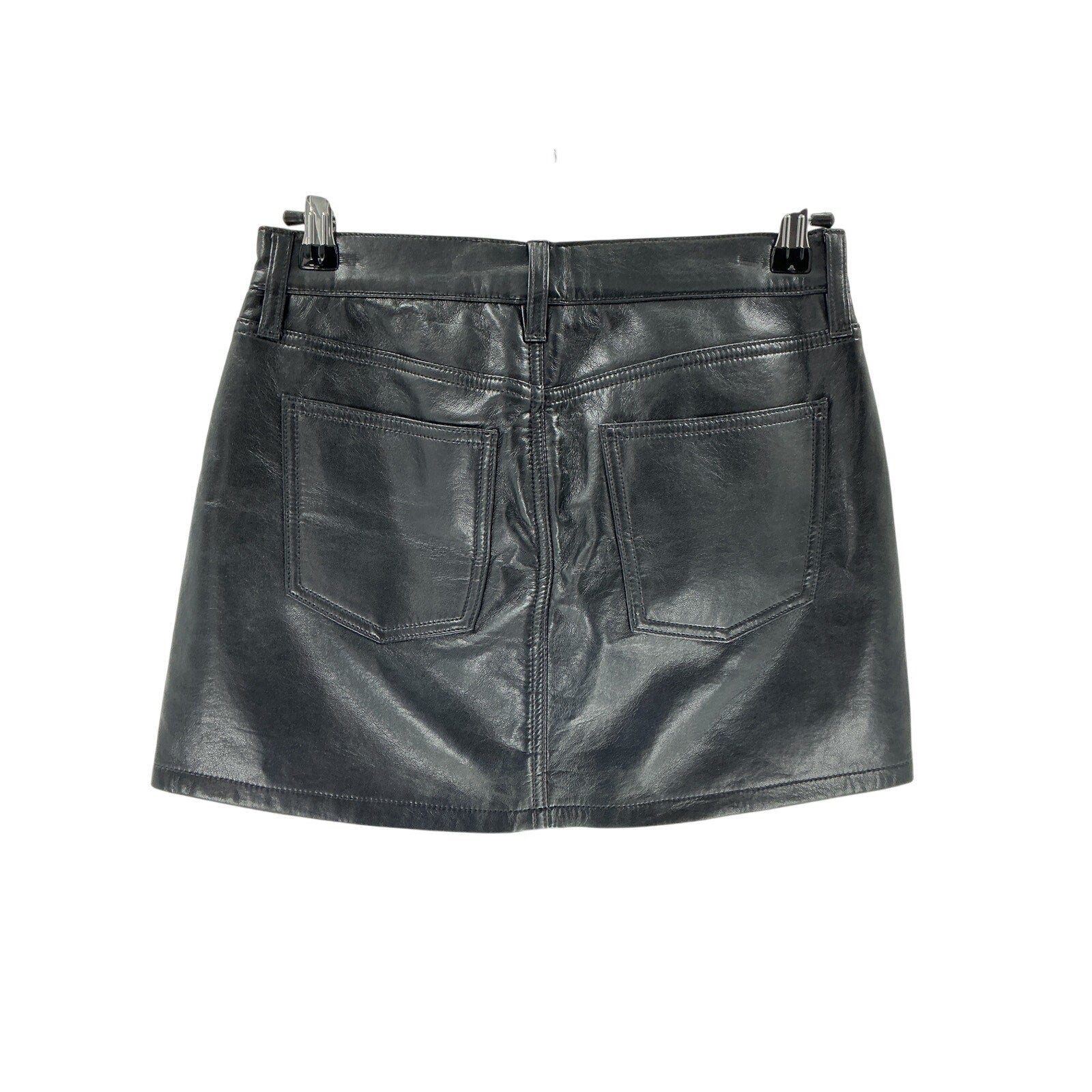 Agolde Black Mini Skirts Size 24