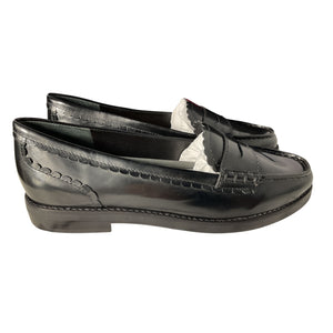 LoveShackFancy Polished Black Caroline Loafer Size S38