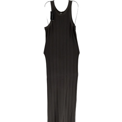 Toteme Ribbed Gray Maxi Dress Size L