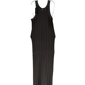 Toteme Ribbed Gray Maxi Dress Size L