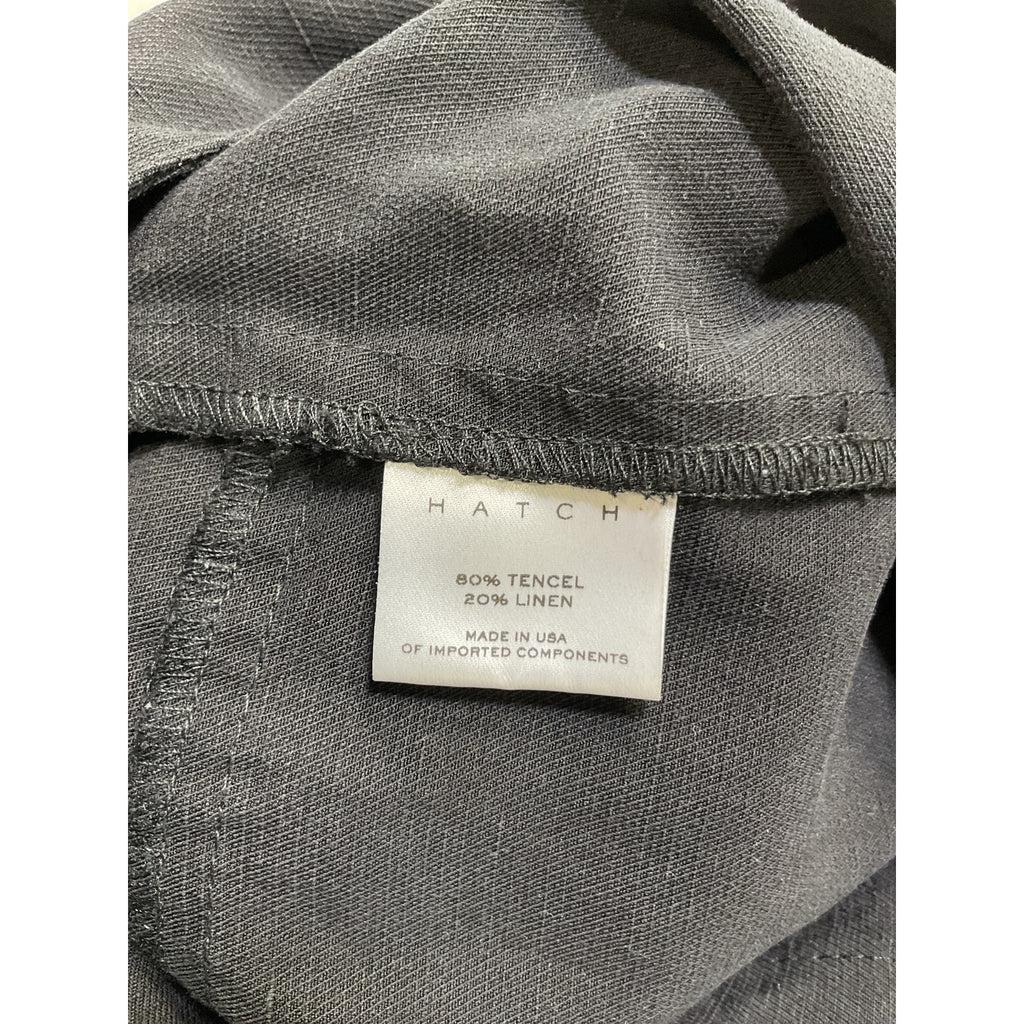 Hatch 'The Noelle' Black Tencel Jumpsuit Size 0