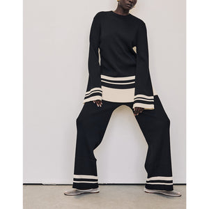 Dissh 'Madison' Black Contrast Pant Size XL