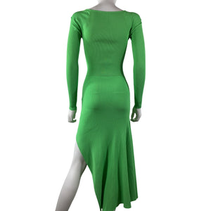 A.L.C. Ribbed Spring Bouquet Clara Midi Dress Size S