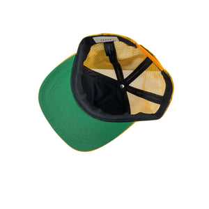 Rhude 'Cigars' Yellow & Ivory Trucker Hat Size OS