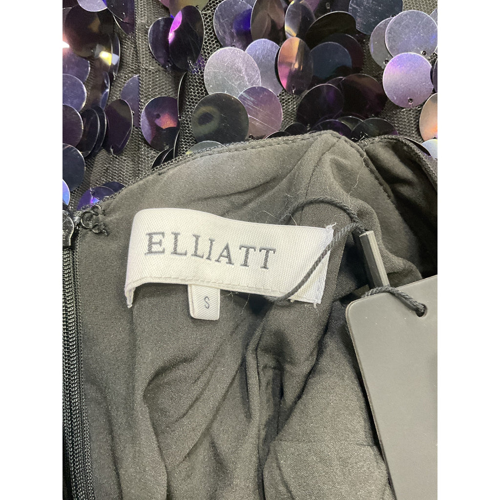 Elliatt 'Carolyn' Purple Sequin Embellished Dress Size S - NWT